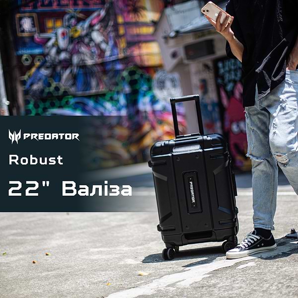 Фото - Чемодан Acer Predator Robust 22'' Black (GP.BAG11.009)