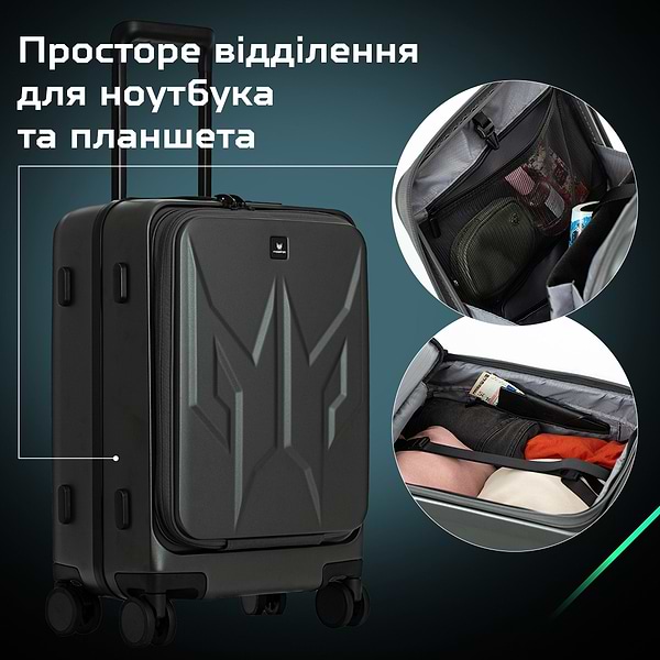 Фото - Валіза Acer Predator Street_Sty 20'' Black GP.BAG11.003)