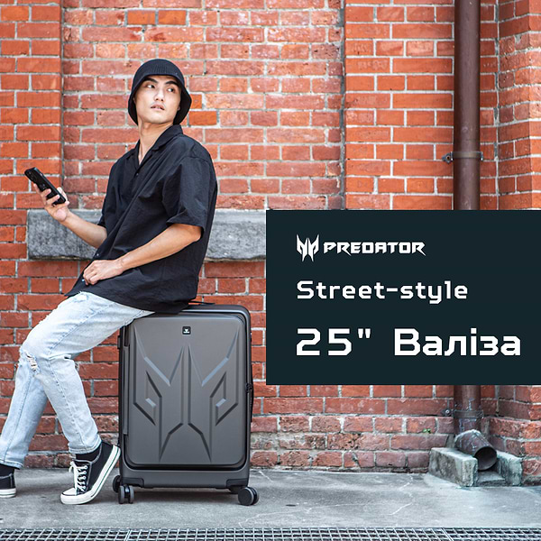 Фото - Валіза Acer Predator Street_Sty 25'' Black (GP.BAG11.004)