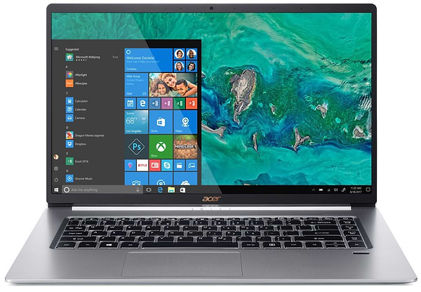 Фото - Ноутбук Acer Swift 5 SF515-51T-750E (NX.H7QEU.008) Silver