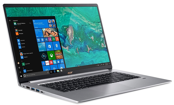 Фото - Ноутбук Acer Swift 5 SF515-51T-750E (NX.H7QEU.008) Silver