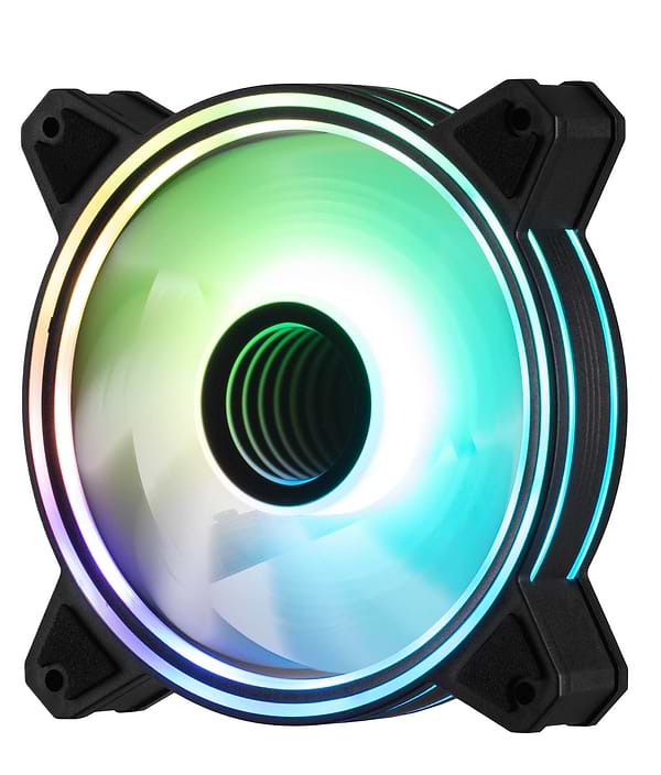 Фото - Корпусный вентилятор 2E Gaming Air Cool Infinity M (2E-ACF120IMW-ARGB)