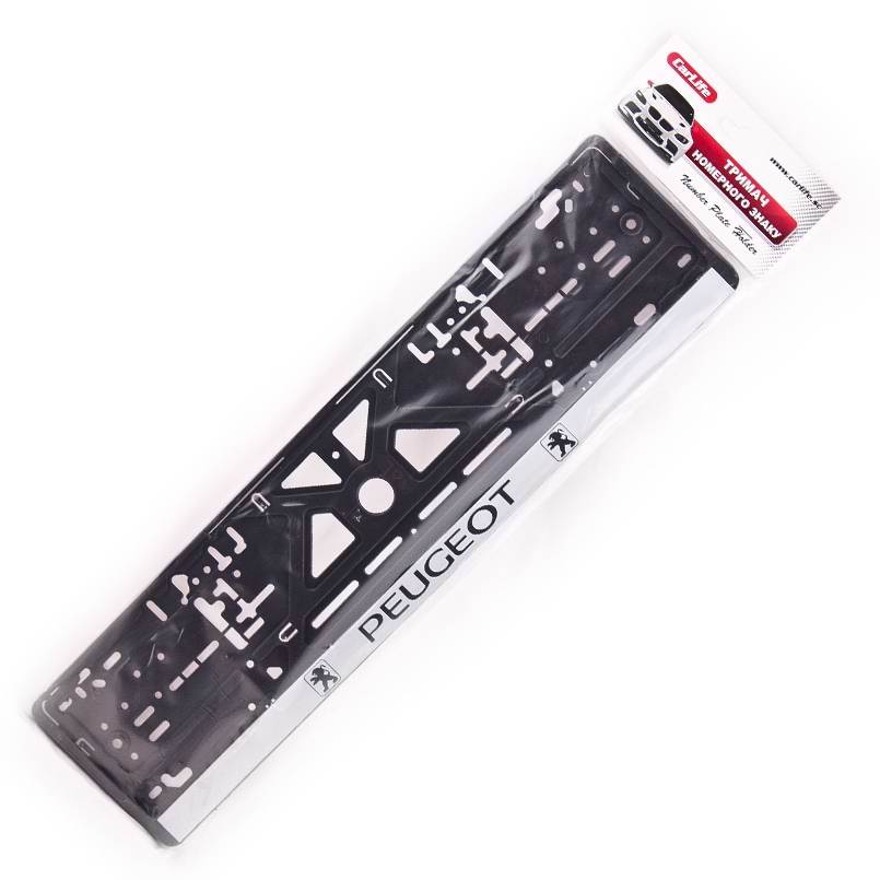 Фото - Рамка под номер CarLife Peugeot (NH23)