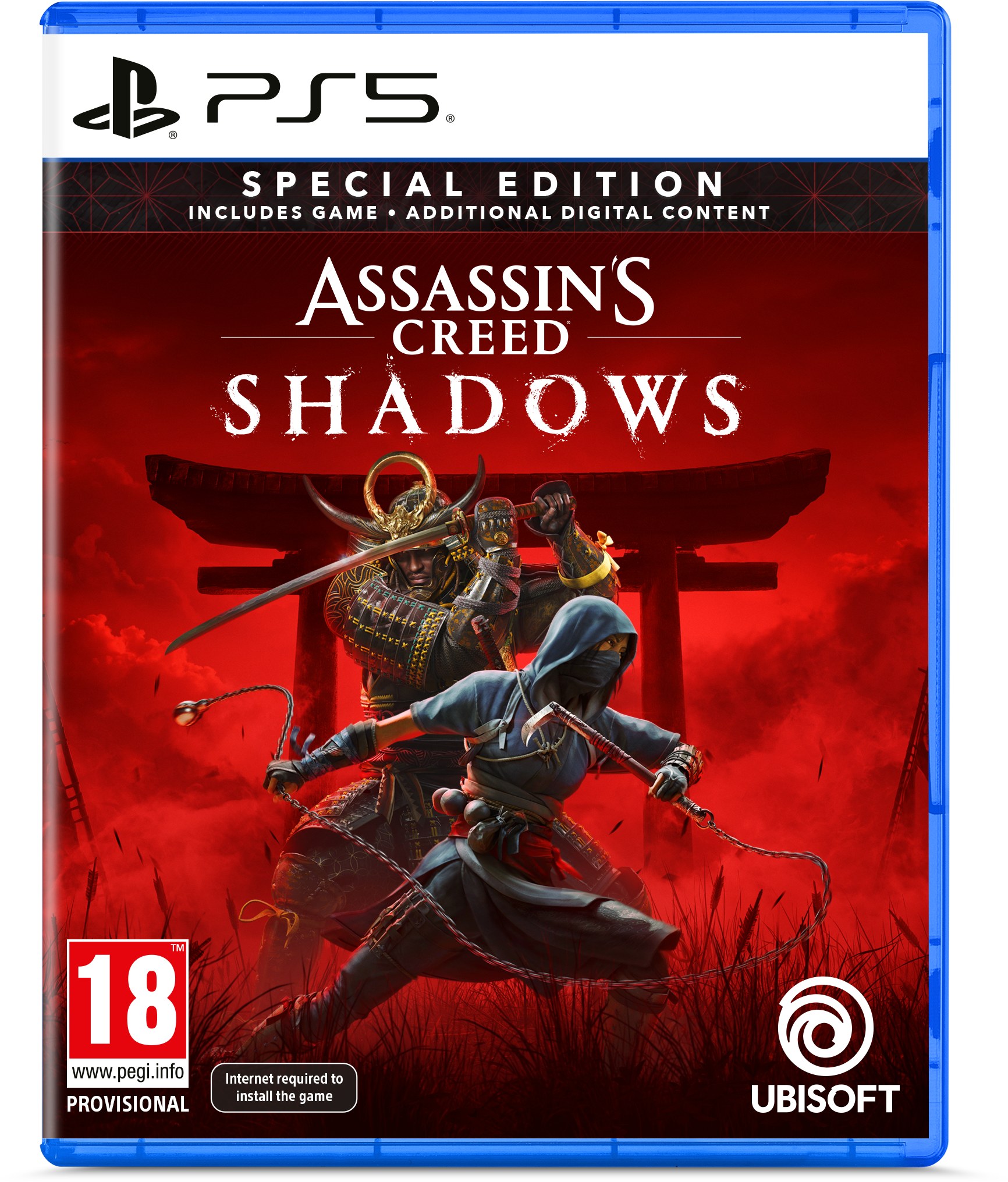 Ігровий диск PS5 Assassin's Creed Shadows Special Edition - Фото 1