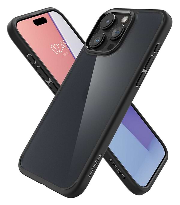 Фото - Чехол для смартфона Spigen for iPhone 15 Pro Max Ultra Hybrid Frost Black (ACS06568)