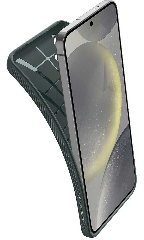 Фото - Чохол для смартфону Spigen for Samsung Galaxy S24+ Liquid Air Abyss Green (ACS07328)