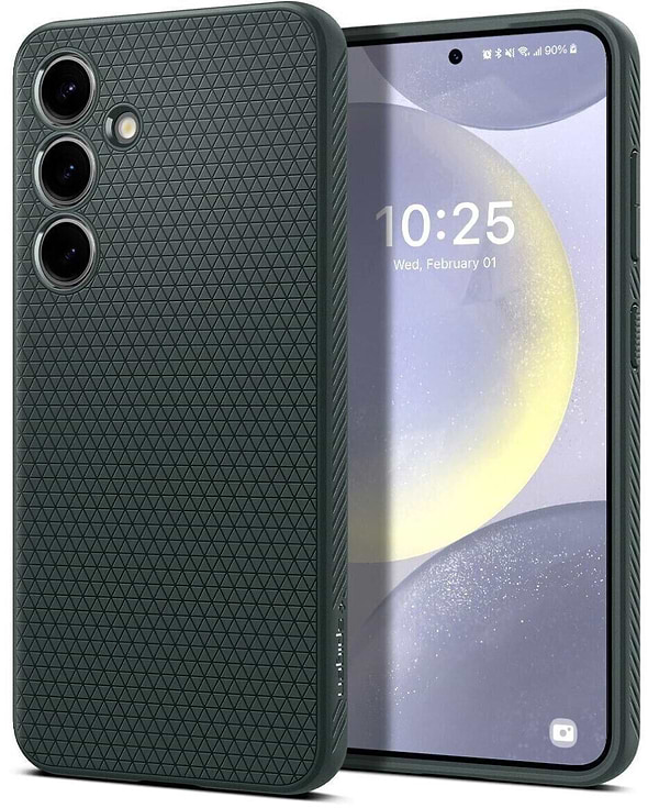 Фото - Чохол для смартфону Spigen for Samsung Galaxy S24+ Liquid Air Abyss Green (ACS07328)