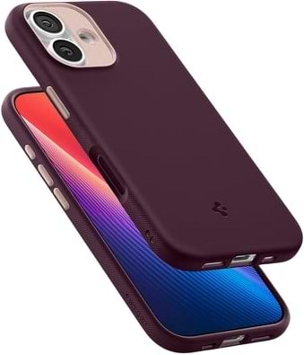 Фото - Чехол для смартфона Spigen for iPhone 17, Nano Pop MagFit, Burgundy Bean (ACS10365)
