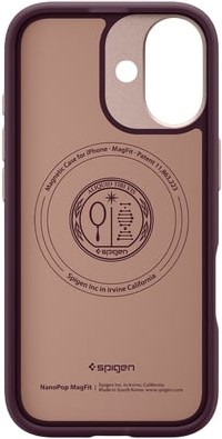 Фото - Чехол для смартфона Spigen for iPhone 17, Nano Pop MagFit, Burgundy Bean (ACS10365)