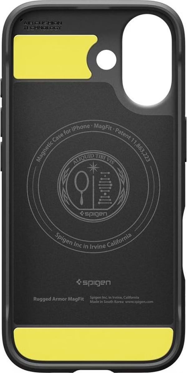 Фото - Чехол для смартфона Spigen for iPhone 17, Rugged Armor MagFit, Matte Black (ACS10367)