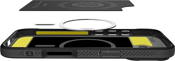 Фото - Чехол для смартфона Spigen for iPhone 17, Rugged Armor MagFit, Matte Black (ACS10367)