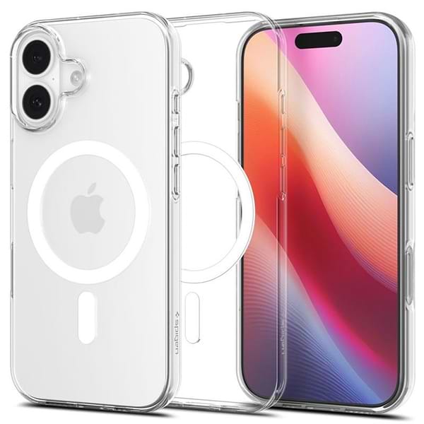 Фото - Чохол для смартфону Spigen for iPhone 17, Liquid Crystal MagFit, Clear White (ACS10397)