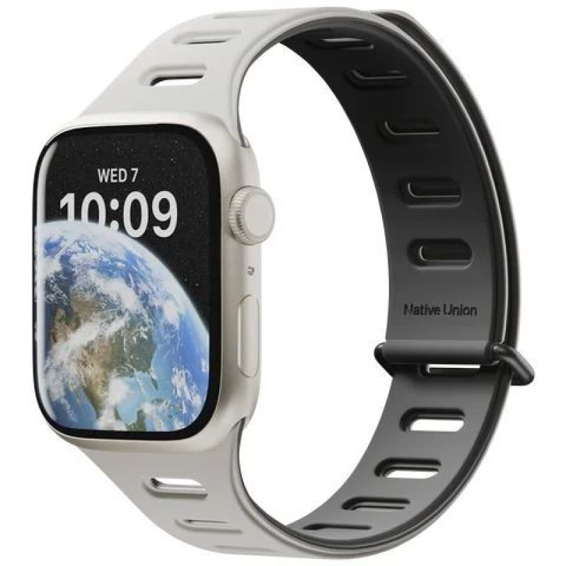 Ремінець для смарт-годинника Native Union Active Magnetic Band Black for Apple Watch 49/45/44mm (ACTBAND-AW-L-BLKS)