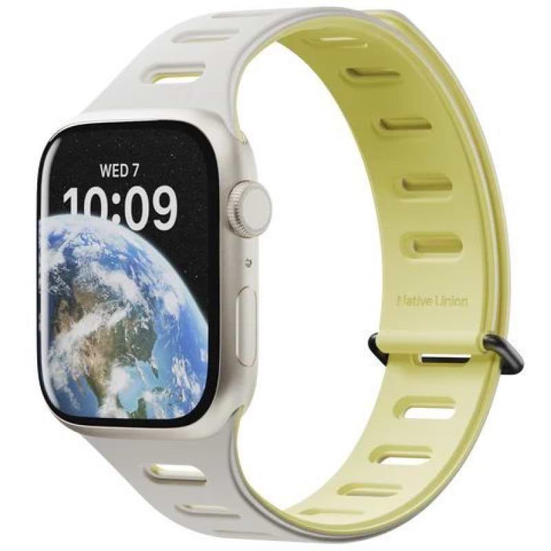 Ремінець для смарт-годинника Native Union Active Magnetic Band Lemon for Apple Watch 49/45/44mm (ACTBAND-AW-L-LMOS)