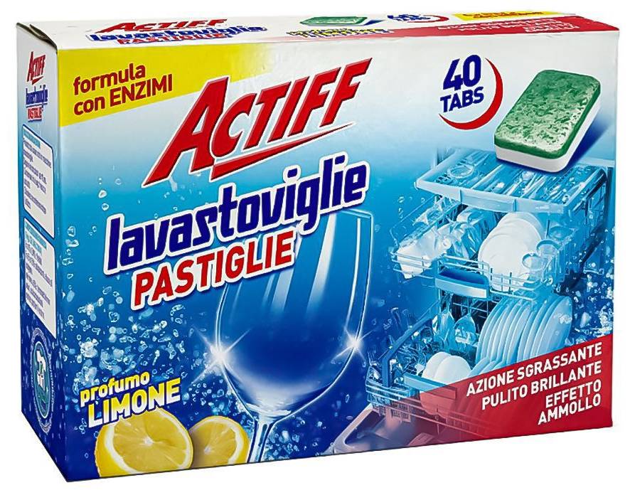Таблетка для посудомоечной машины ACTIFF Pastigle Lavastoviglie Tab (263866)