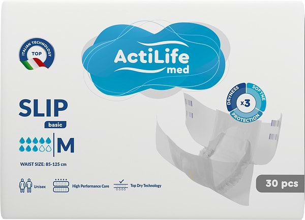Фото - Підгузки для дорослих Actilife med Basic M, 30 шт (981679)