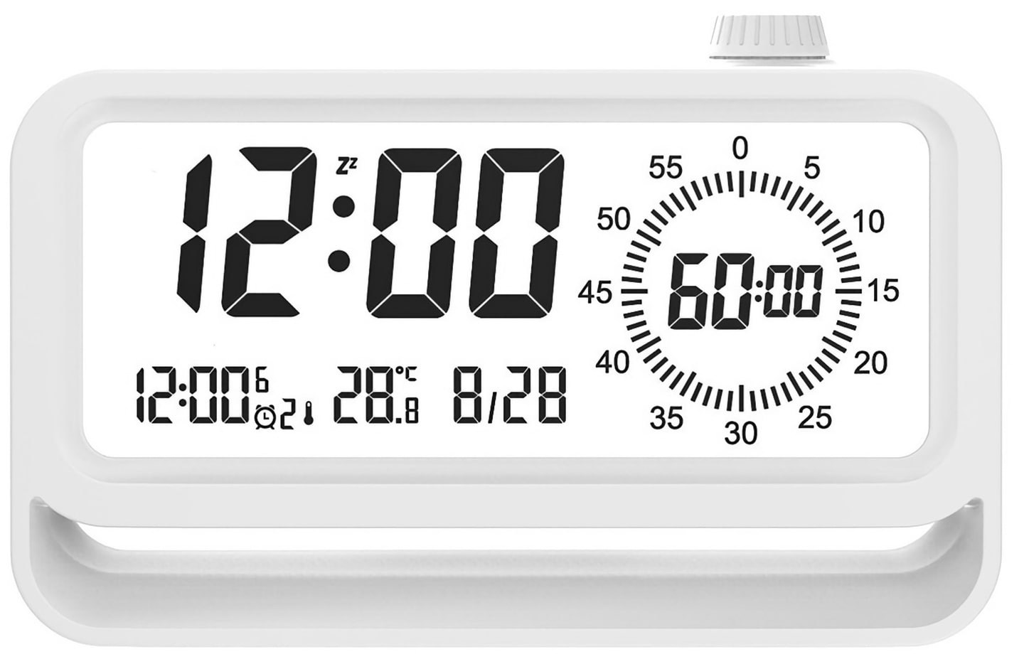 Настільний годинник Action White (2388-act)