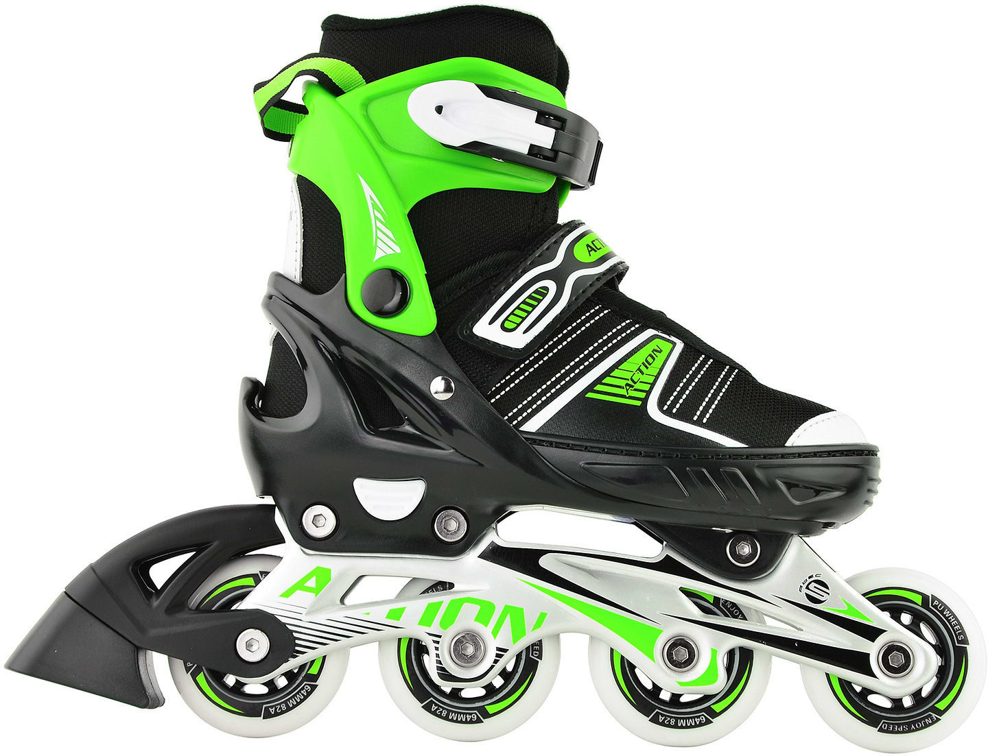 Ролики Action 2 в 1 Ronny Green 29-32 (153B5/2IN1GR29-32)