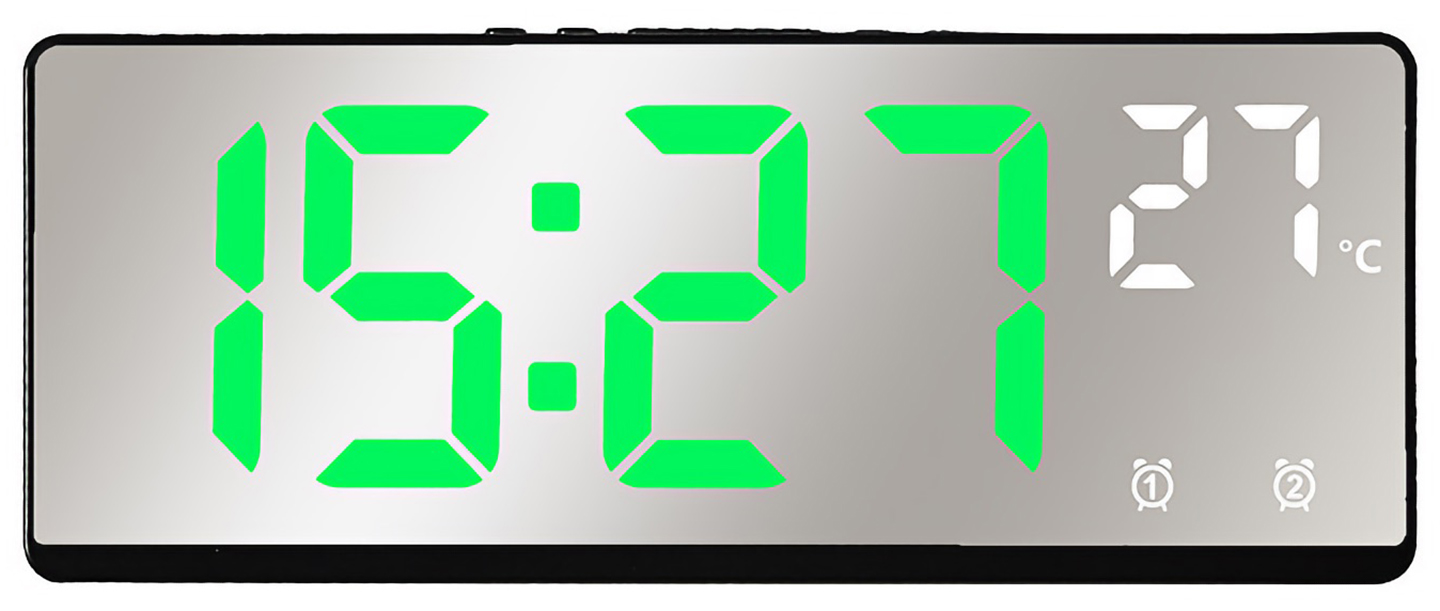 Настільний годинник Action Black (6631)