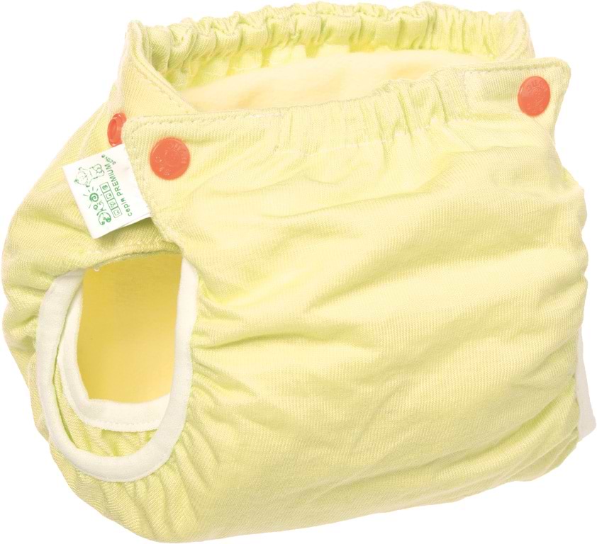 Підгузок багаторазовий ЕКО ПУПС Active Premium 3-6 (3-7), з вкладишем Abso Maxi (Жовтий) (ТП3ВК4-1ж)