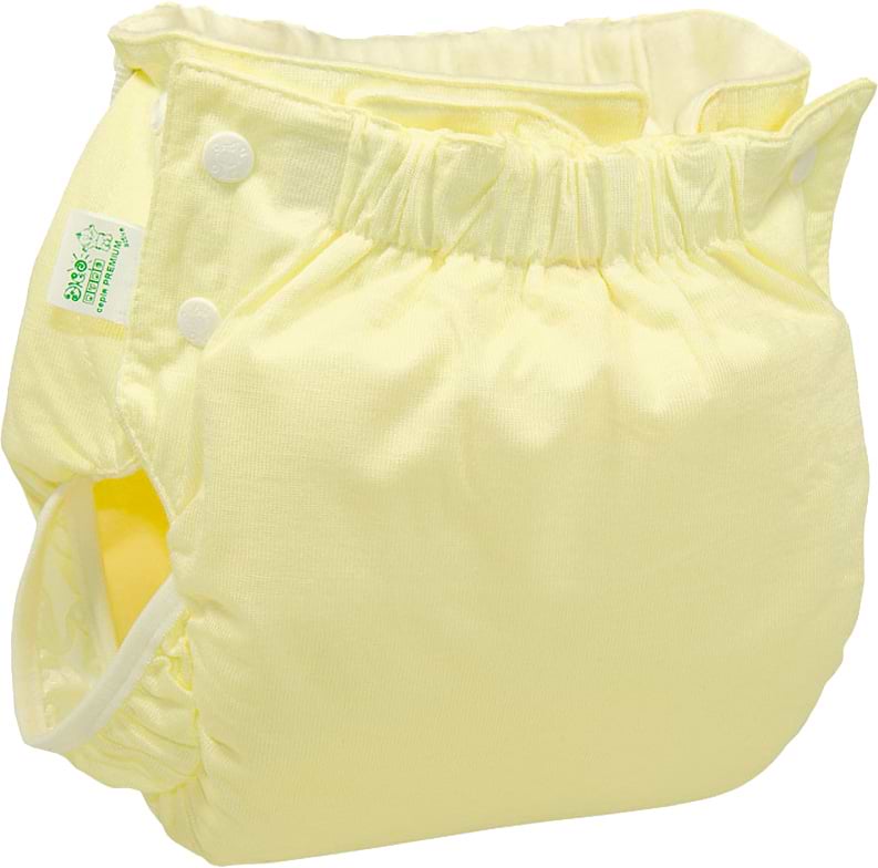 Підгузок багаторазовий ЕКО ПУПС Active Premium 7-13 (72-80), з вкладишем Abso Maxi (Жовтий) (ТП3ВК4-3ж)