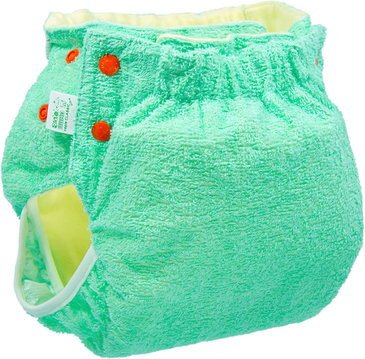 Підгузок багаторазовий ЕКО ПУПС Active Classic 12-17 (76-87), з вкладишем Abso Maxi (Зелений) (ТП2ВК4-4з)