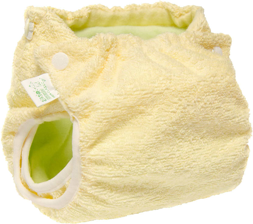 Підгузок багаторазовий ЕКО ПУПС Active Classic 5-9 (50-74), з вкладишем Abso Maxi (Жовтий) (ТП2ВК4-2ж)