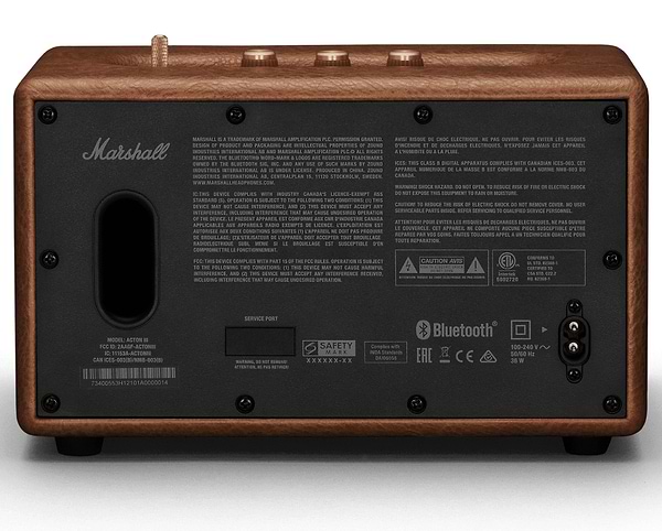 Фото - Портативна акустика Marshall Acton III Bluetooth Brown (1006075)