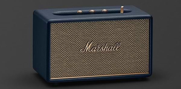 Фото - Портативна акустика Marshall Acton III Midnight Blue (1008130)