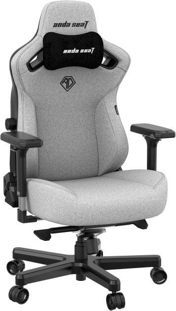 Фото - Кресло для геймеров Anda Seat Kaiser 3 Size XL Grey Fabric (AD12YDC-XL-01-G-PVF)