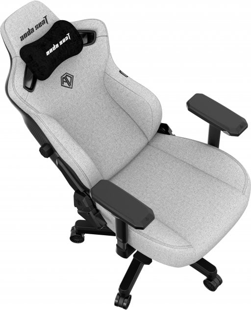 Фото - Кресло для геймеров Anda Seat Kaiser 3 Size XL Grey Fabric (AD12YDC-XL-01-G-PVF)