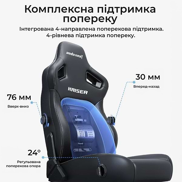 Фото - Кресло для геймеров Anda Seat Kaiser 4 V2 Size XL Pink PVC (AD12YDDC-XLL-20-P-PV/C-03)