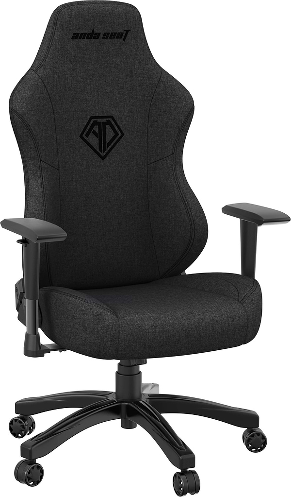 Фото - Крісло для геймерів Anda Seat Phantom 3 Size L Dark Gray Linen Fabric (AD18Y-06-GB-F)