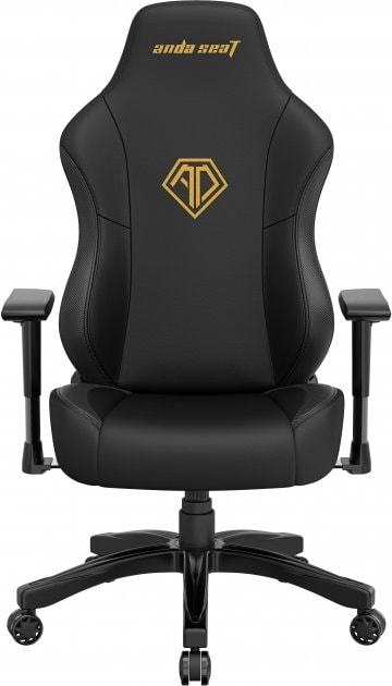 Фото - Уцінка - Крісло для геймерів Anda Seat Phantom 3 Size L Black & Gold (AD18Y-06-B-PVC)