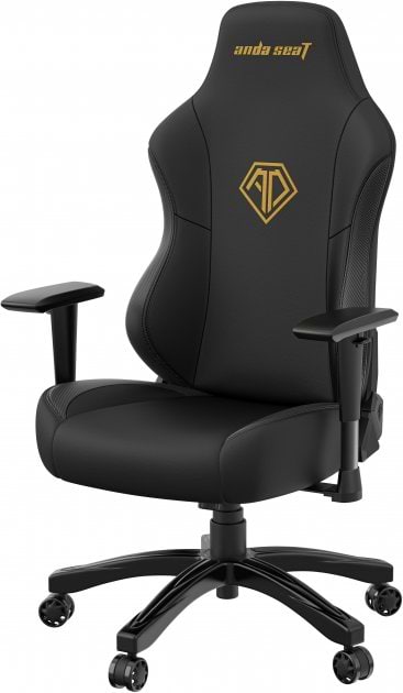 Фото - Уцінка - Крісло для геймерів Anda Seat Phantom 3 Size L Black & Gold (AD18Y-06-B-PVC)