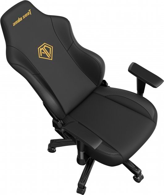 Фото - Уцінка - Крісло для геймерів Anda Seat Phantom 3 Size L Black & Gold (AD18Y-06-B-PVC)