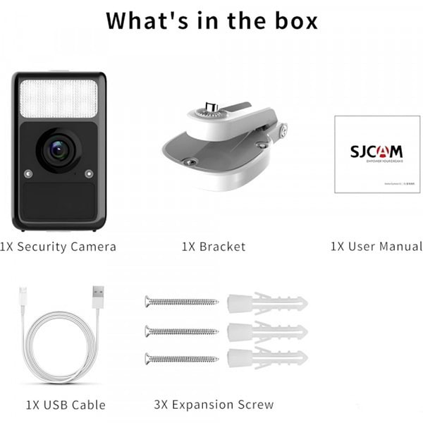 Фото - Камера відеоспостереження SJCAM S1