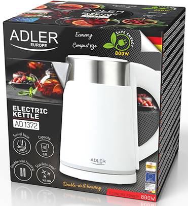 Фото - Электрический чайник Adler AD 1372 White
