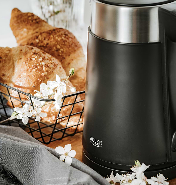 Фото - Електричний чайник Adler AD 1372 Black