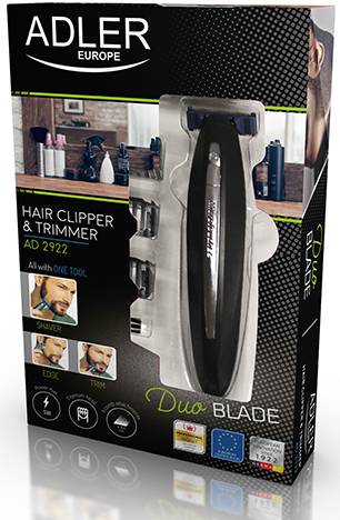 Фото - Триммер для усов и бороды Adler AD 2922