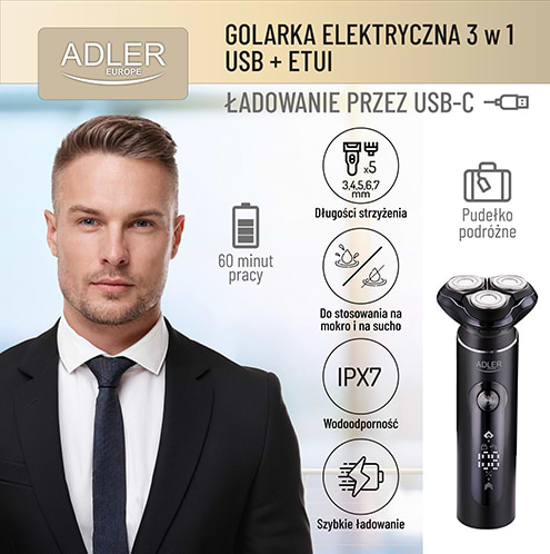 Фото - Бритва Adler AD 2940