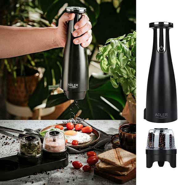 Фото - Млинок для спецій Adler AD 4449 Black