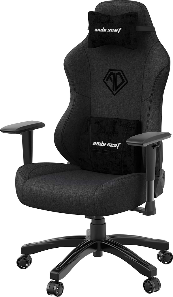 Фото - Крісло для геймерів Anda Seat Phantom 3 Size L Dark Gray Linen Fabric (AD18Y-06-GB-F)