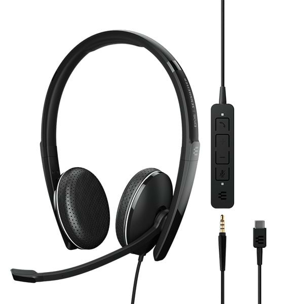 Гарнитура проводная Sennheiser ADAPT 165 USB-C II (1000920) - Фото 1