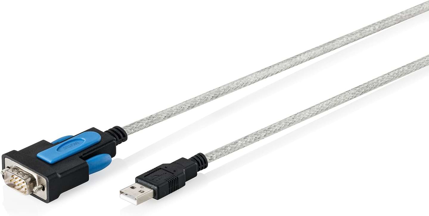 Адаптер Digitus USB-A > RS232 (M/M) 1.8 м (DA-70170)