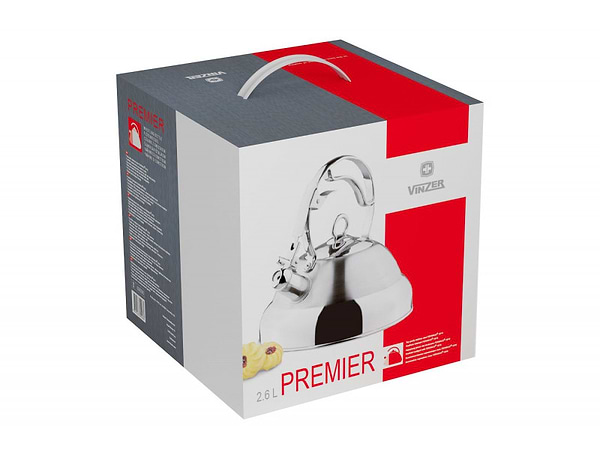 Фото - Чайник металлический Vinzer Premier (89006)