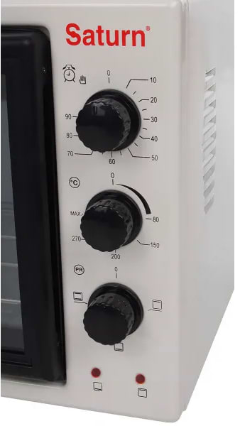 Фото - Піч електрична Saturn ST-EC3803 White