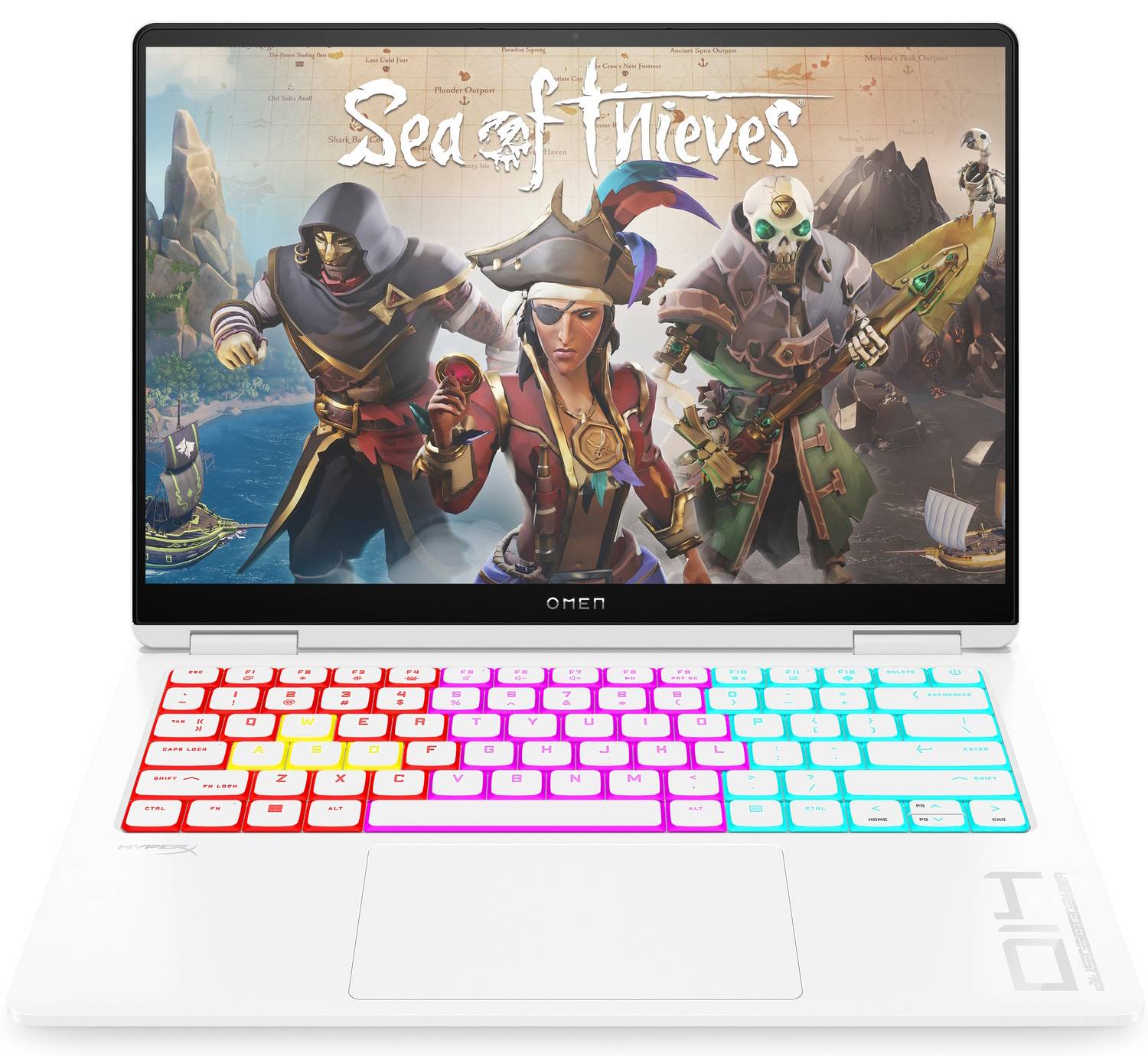 Ноутбук игровой HP OMEN Gaming 14-fb0019ua (A49ZPEA) Ceramic White Aluminum - Фото 1