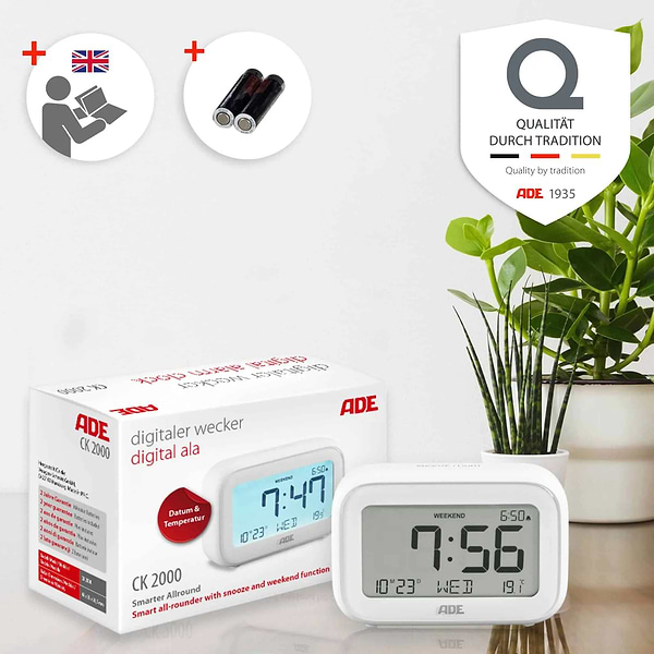 Фото - Радиочасы ADE СК2000