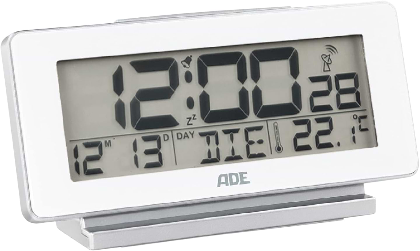 Радіогодинник ADE CK1703-1 White - Фото 1